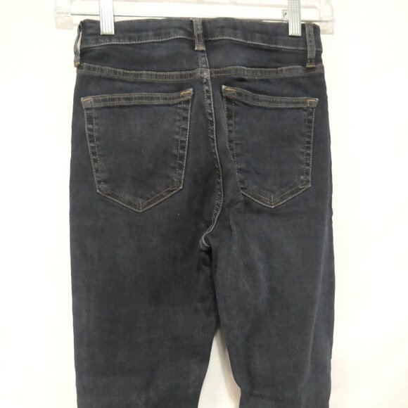TOP SHOP - Jamie | size W 25 to fit L 32 | Navy Blue Skinny Jeans | NWOT - Picture 13 of 16